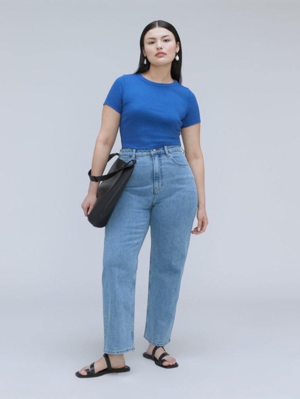 Everlane Light Blue Straight Leg Jeans